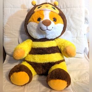 Peek A Boo Disguisimals Bennie The Corgi Dog Dressed As Bee Plush Stuffed Animal